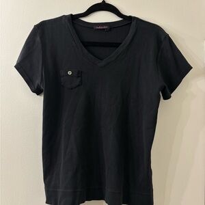 Fresh Produce Black Crew Neck Top